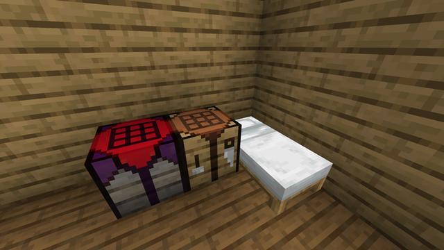 Screenshot of the Minecraft Bedrock Marketplace product Uncrafting Items Add-On created by Chunklabs.