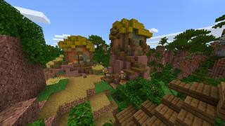 Screenshot of the Minecraft Bedrock Marketplace product Upgraded Jungles created by Chunklabs.