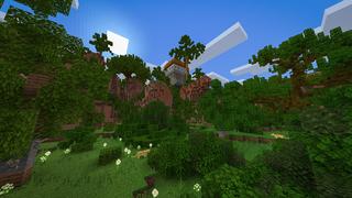 Screenshot of the Minecraft Bedrock Marketplace product Upgraded Jungles created by Chunklabs.