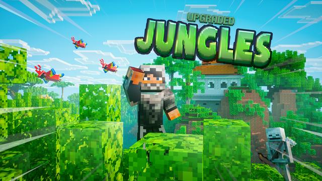 Thumbnail of the Minecraft Bedrock Marketplace product Jungles améliorées created by Chunklabs.