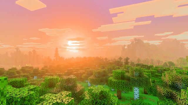 Screenshot of the Minecraft Bedrock Marketplace product VAXS VISUALS! created by Chunklabs.