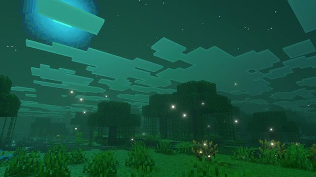 Screenshot of the Minecraft Bedrock Marketplace product VAXS VISUALS! created by Chunklabs.