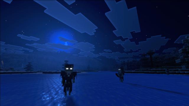 Screenshot of the Minecraft Bedrock Marketplace product VAXS VISUALS! created by Chunklabs.