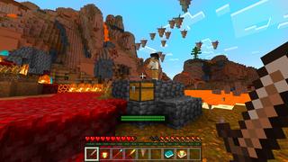 Screenshot of the Minecraft Bedrock Marketplace product WEAPON FUSION! created by Chunklabs.