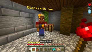 Screenshot of the Minecraft Bedrock Marketplace product WEAPON FUSION! created by Chunklabs.