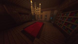 Screenshot of the Minecraft Bedrock Marketplace product Winter Mansion created by Chunklabs.