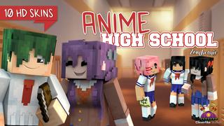 Thumbnail of the Minecraft Bedrock Marketplace product Anime High School HD created by Cleverlike.