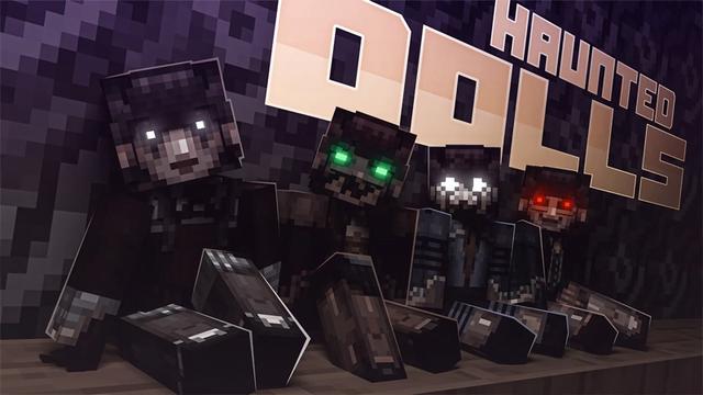 Thumbnail of the Minecraft Bedrock Marketplace product Haunted Dolls created by Cleverlike.