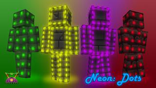 Thumbnail of the Minecraft Bedrock Marketplace product Neon: Dots created by Cleverlike.
