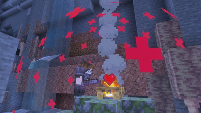 Screenshot of the Minecraft Bedrock Marketplace product Potion Bubbles Add-On created by Cleverlike.