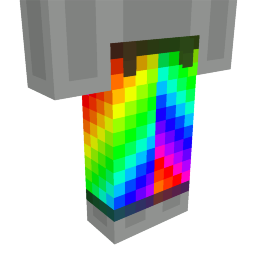 Thumbnail of the Minecraft Bedrock Marketplace product Rainbow Pants created by Cleverlike.