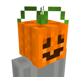 Thumbnail of the Minecraft Bedrock Marketplace product Spooky Pumpkin Head created by Cleverlike.