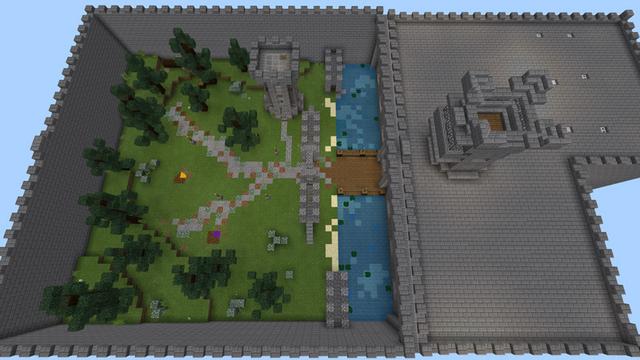 Screenshot of the Minecraft Bedrock Marketplace product The Gamemaker's Castle created by Cleverlike.