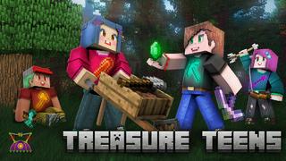 Thumbnail of the Minecraft Bedrock Marketplace product Treasure Teens created by Cleverlike.