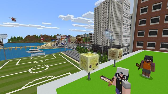 Screenshot of the Minecraft Bedrock Marketplace product Trick Shot Tycoon created by Cleverlike.
