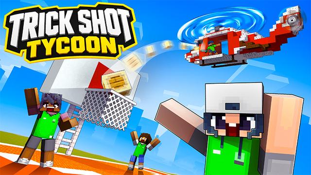 Thumbnail of the Minecraft Bedrock Marketplace product Trick Shot Tycoon created by Cleverlike.