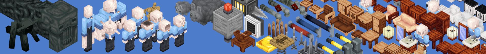 Panorama of the Minecraft Bedrock Marketplace product Liminal Dimension Add-On v1.1 created by Cloud Corp.