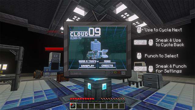 Screenshot of the Minecraft Bedrock Marketplace product Liminal Dimension Add-On v1.1 created by Cloud Corp.