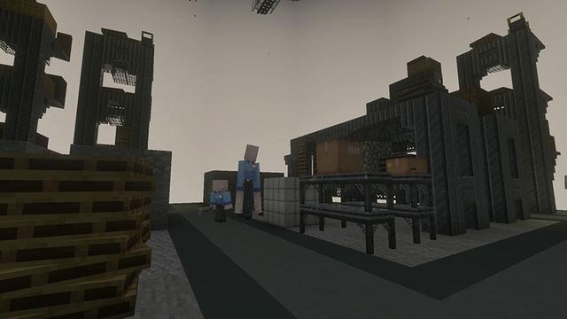 Screenshot of the Minecraft Bedrock Marketplace product Liminal Dimension Add-On v1.1 created by Cloud Corp.