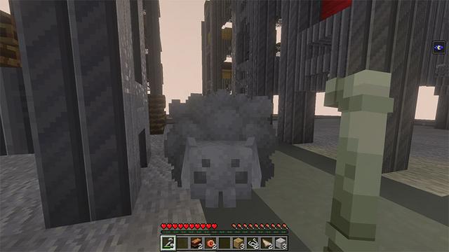 Screenshot of the Minecraft Bedrock Marketplace product Liminal Dimension Add-On v1.1 created by Cloud Corp.