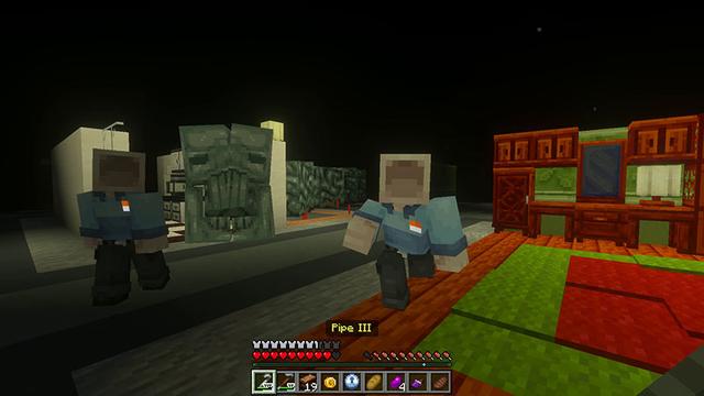 Screenshot of the Minecraft Bedrock Marketplace product Liminal Dimension Add-On v1.1 created by Cloud Corp.