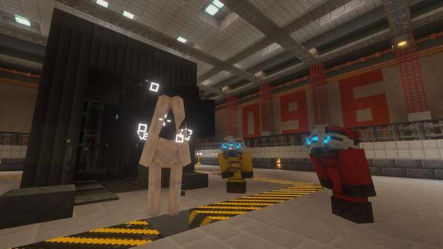 Screenshot of the Minecraft Bedrock Marketplace product SCP: Uncaged Add-On v1.1 created by Cloud Corp.