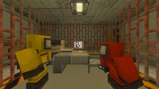 Screenshot of the Minecraft Bedrock Marketplace product SCP: Uncaged Add-On v1.1 created by Cloud Corp.