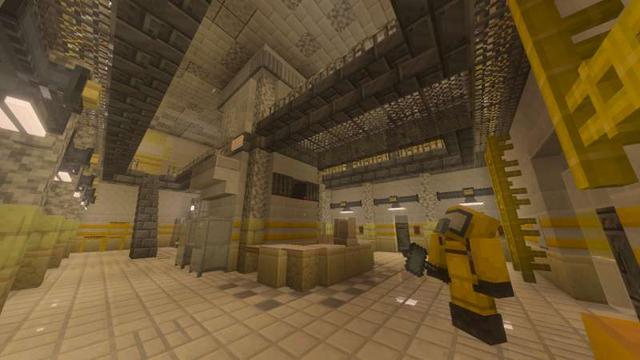 Screenshot of the Minecraft Bedrock Marketplace product SCP: Uncaged Add-On v1.1 created by Cloud Corp.