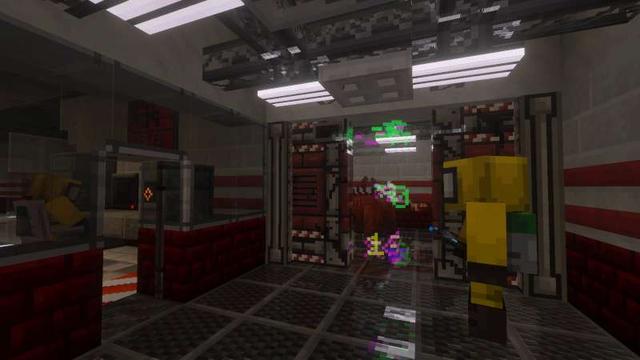 Screenshot of the Minecraft Bedrock Marketplace product SCP: Uncaged Add-On v1.1 created by Cloud Corp.