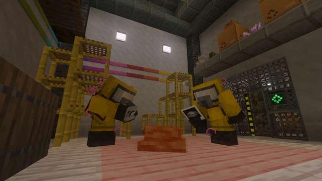 Screenshot of the Minecraft Bedrock Marketplace product SCP: Uncaged Add-On v1.1 created by Cloud Corp.