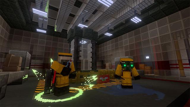 Screenshot of the Minecraft Bedrock Marketplace product SCP: Uncaged Add-On created by Cloud Corp.