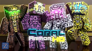 Thumbnail of the Minecraft Bedrock Marketplace product Coral Armor HD created by Code Zealot Studios LLC.