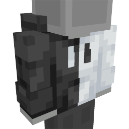 Thumbnail of the Minecraft Bedrock Marketplace product Black and White Hoodie created by CodeStudios.