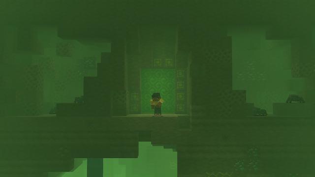 Screenshot of the Minecraft Bedrock Marketplace product Dimensional Travels Add-On created by CodeStudios.