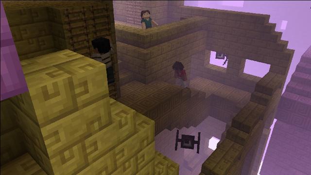 Screenshot of the Minecraft Bedrock Marketplace product Dimensional Travels Add-On created by CodeStudios.