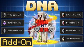 Thumbnail of the Minecraft Bedrock Marketplace product DNA Add-On created by CodeStudios.