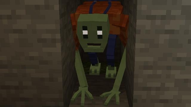 Screenshot of the Minecraft Bedrock Marketplace product Alien Apocalypse Add-On created by CompyCraft.