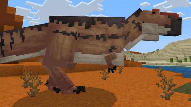 Screenshot of the Minecraft Bedrock Marketplace product Dinosaur Era created by CompyCraft.