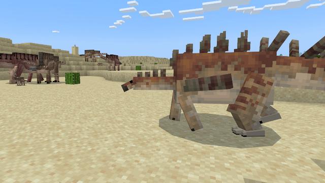 Screenshot of the Minecraft Bedrock Marketplace product Dinosaur Era created by CompyCraft.