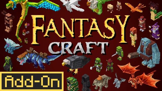 Thumbnail of the Minecraft Bedrock Marketplace product FantasyCraft created by CompyCraft.