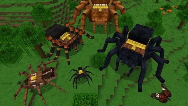 Screenshot of the Minecraft Bedrock Marketplace product Giant Bugs Add-On created by CompyCraft.