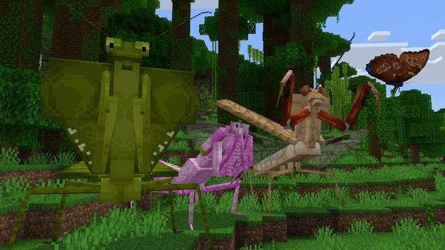 Screenshot of the Minecraft Bedrock Marketplace product Giant Bugs Add-On created by CompyCraft.