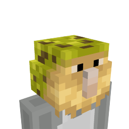 Thumbnail of the Minecraft Bedrock Marketplace product Kakapo Head created by CompyCraft.