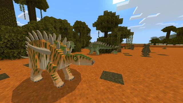 Screenshot of the Minecraft Bedrock Marketplace product Paleocraft created by CompyCraft.