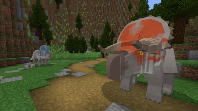 Screenshot of the Minecraft Bedrock Marketplace product Paleocraft created by CompyCraft.