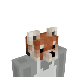 Thumbnail of the Minecraft Bedrock Marketplace product Red Panda Head created by CompyCraft.