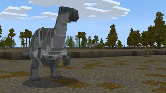Screenshot of the Minecraft Bedrock Marketplace product The Giant Dinosaur Adventure created by CompyCraft.