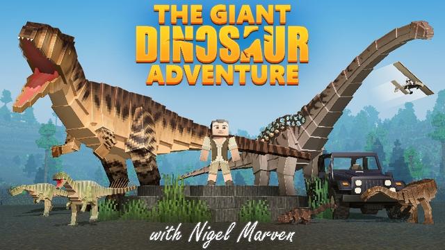 Thumbnail of the Minecraft Bedrock Marketplace product The Giant Dinosaur Adventure created by CompyCraft.