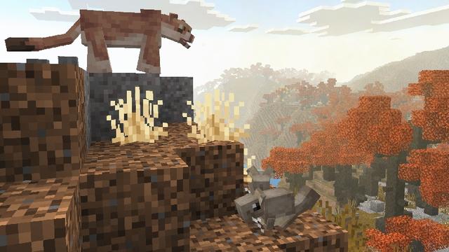 Screenshot of the Minecraft Bedrock Marketplace product WildlifeCraft created by CompyCraft.