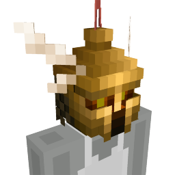 Thumbnail of the Minecraft Bedrock Marketplace product Crimson Plume Helm created by Conquest Studios.